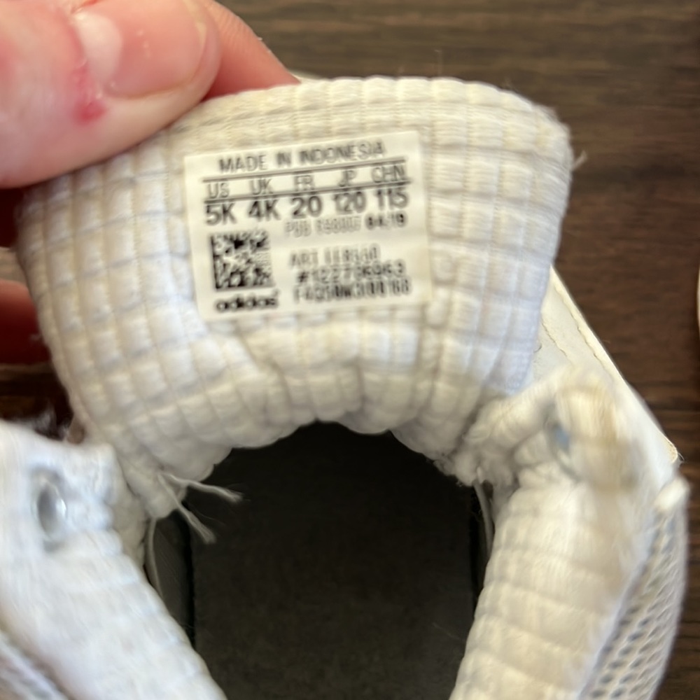 Adidas toddler sneakers. - Picture 2 of 3